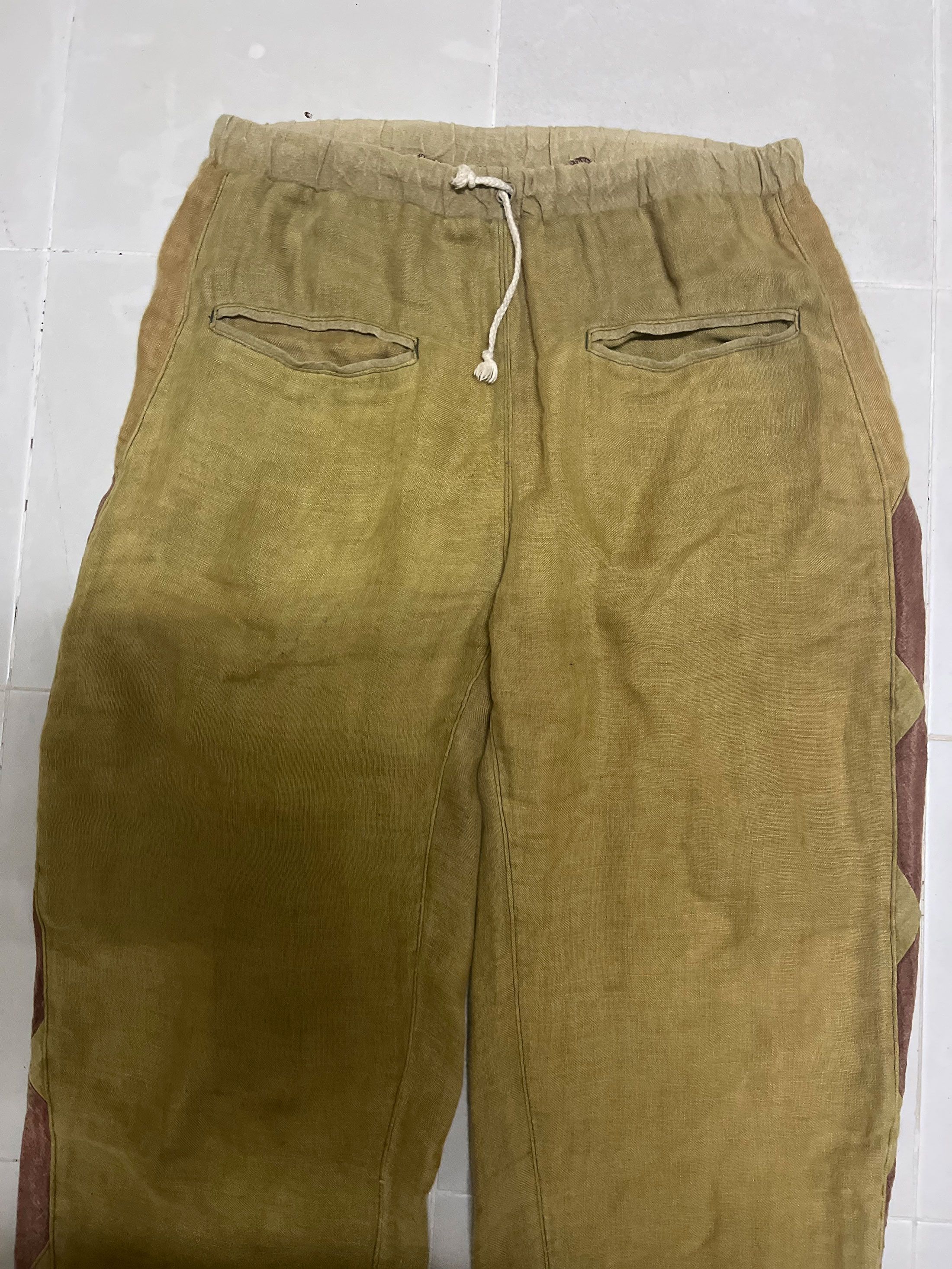 Handmade × Japanese Brand Hug Handmade Japan Relax Pant Drawstring Size US 32 / EU 48 - 2 Thumbnail