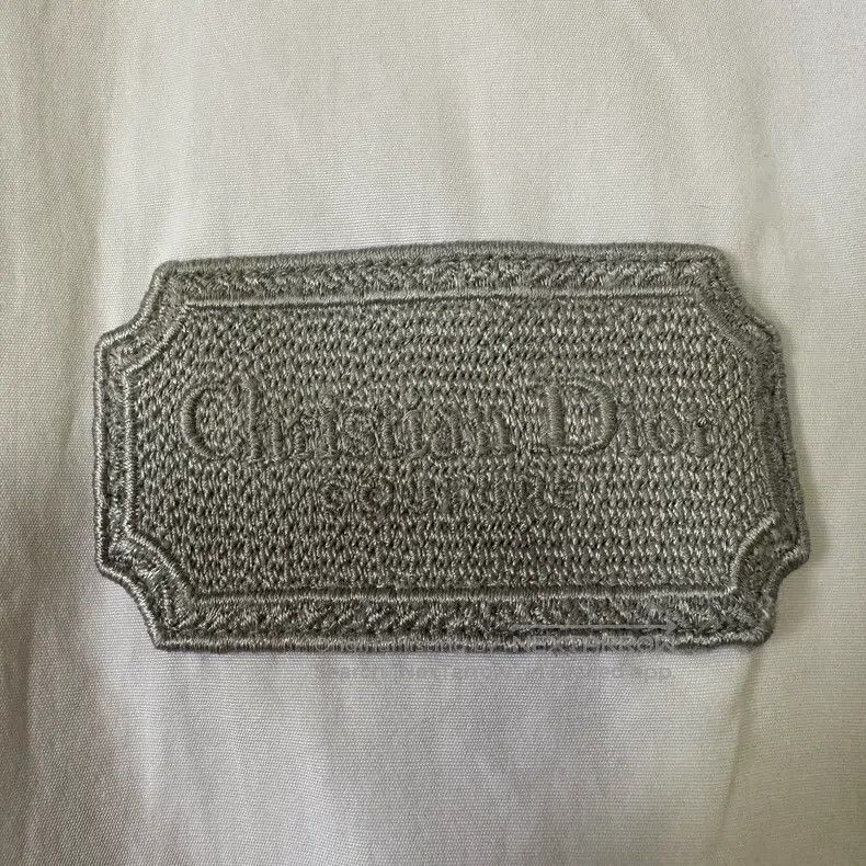 Dior Dior Size37 23ss slogan logo shirt Size US XXS / EU 40 - 2 Thumbnail