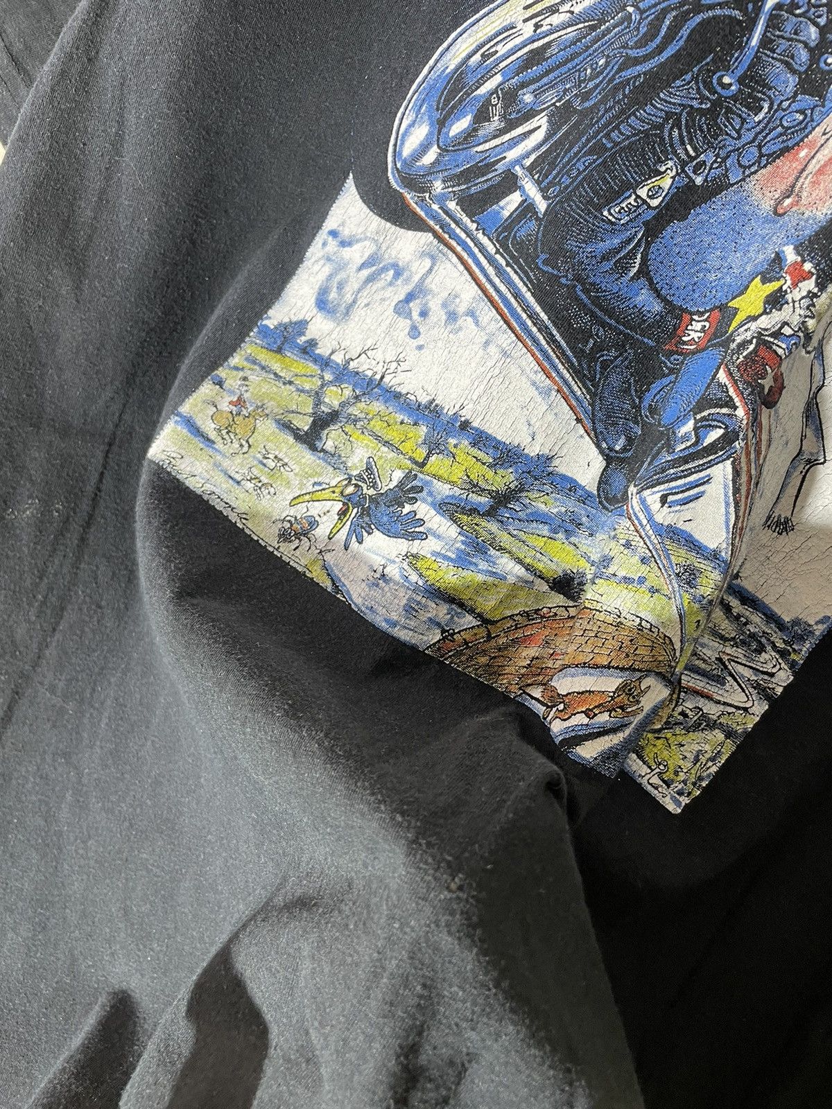 Indian Motorcycle × Vintage Paul Sample OGRI vintage motorcycle racing T shirt 90s Size US L / EU 52-54 / 3 - 5 Thumbnail