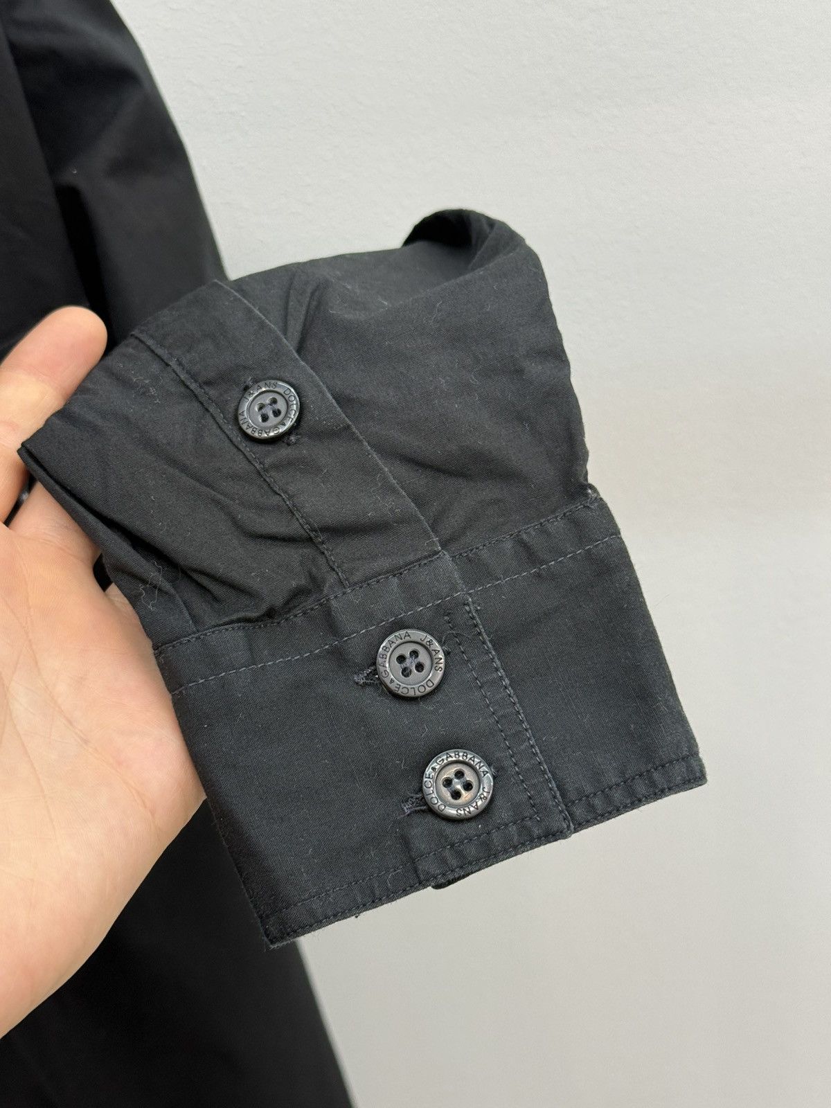 Dolce & Gabbana Vintage Dolce & Gabbana Big Buttons Shirt Size US L / EU 52-54 / 3 - 5 Thumbnail