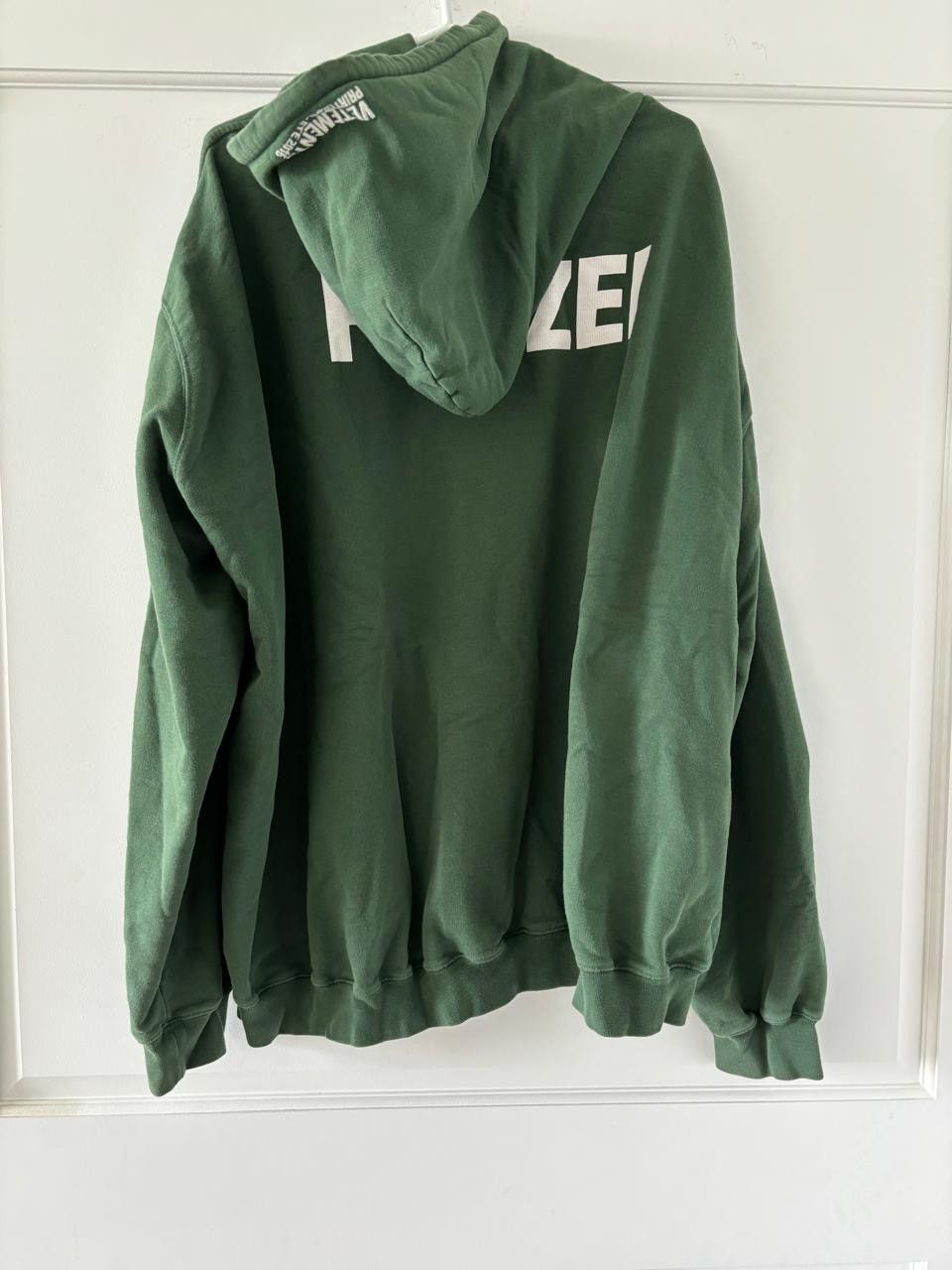 Vetements SS16 Vetements Cotton Green Polizei Hoodie Size US M / EU 48-50 / 2 - 3 Thumbnail