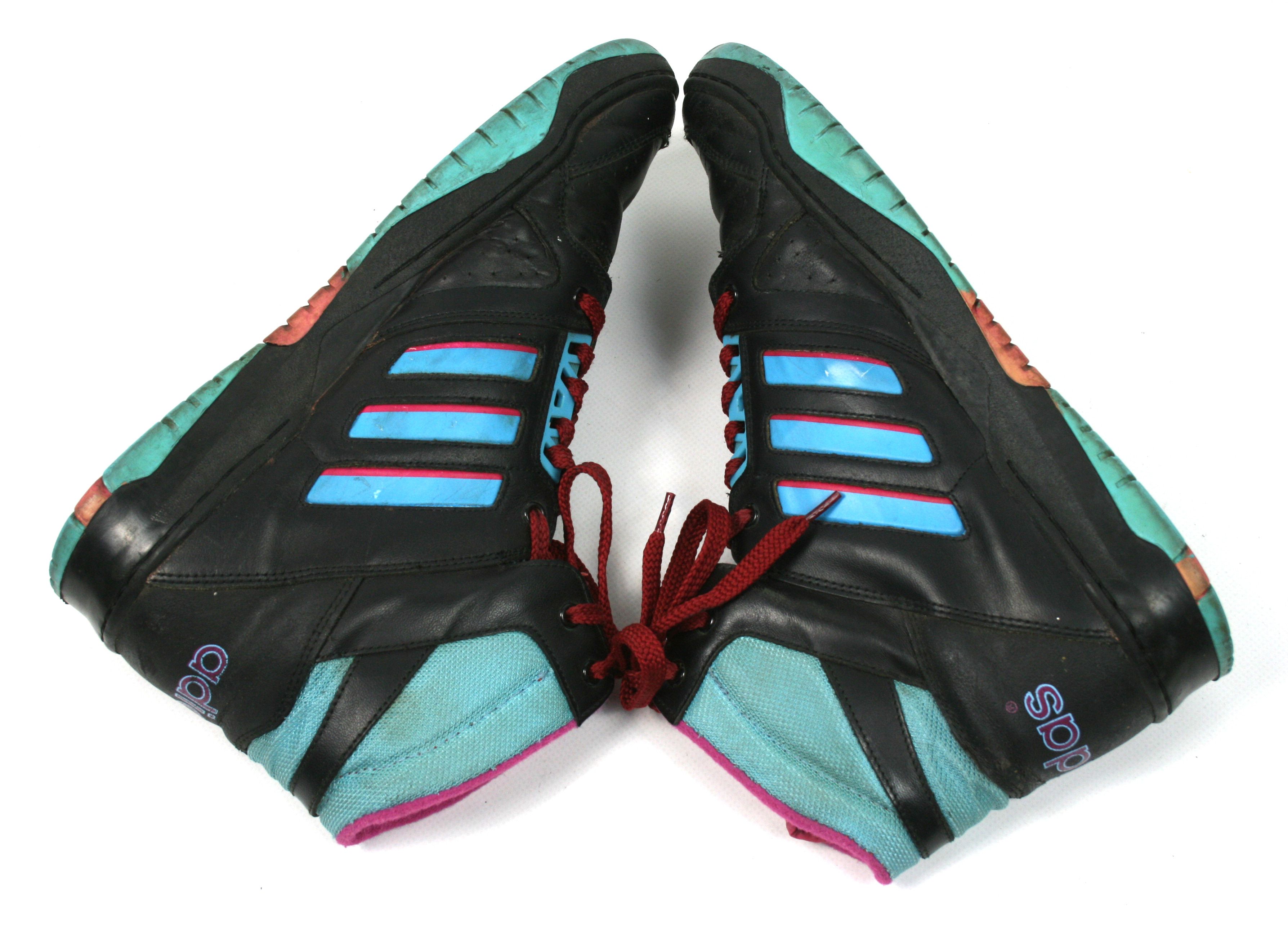 Adidas 80S Association Basketball High Top Sneakers Vintage Size US 9 / EU 42 - 6 Thumbnail