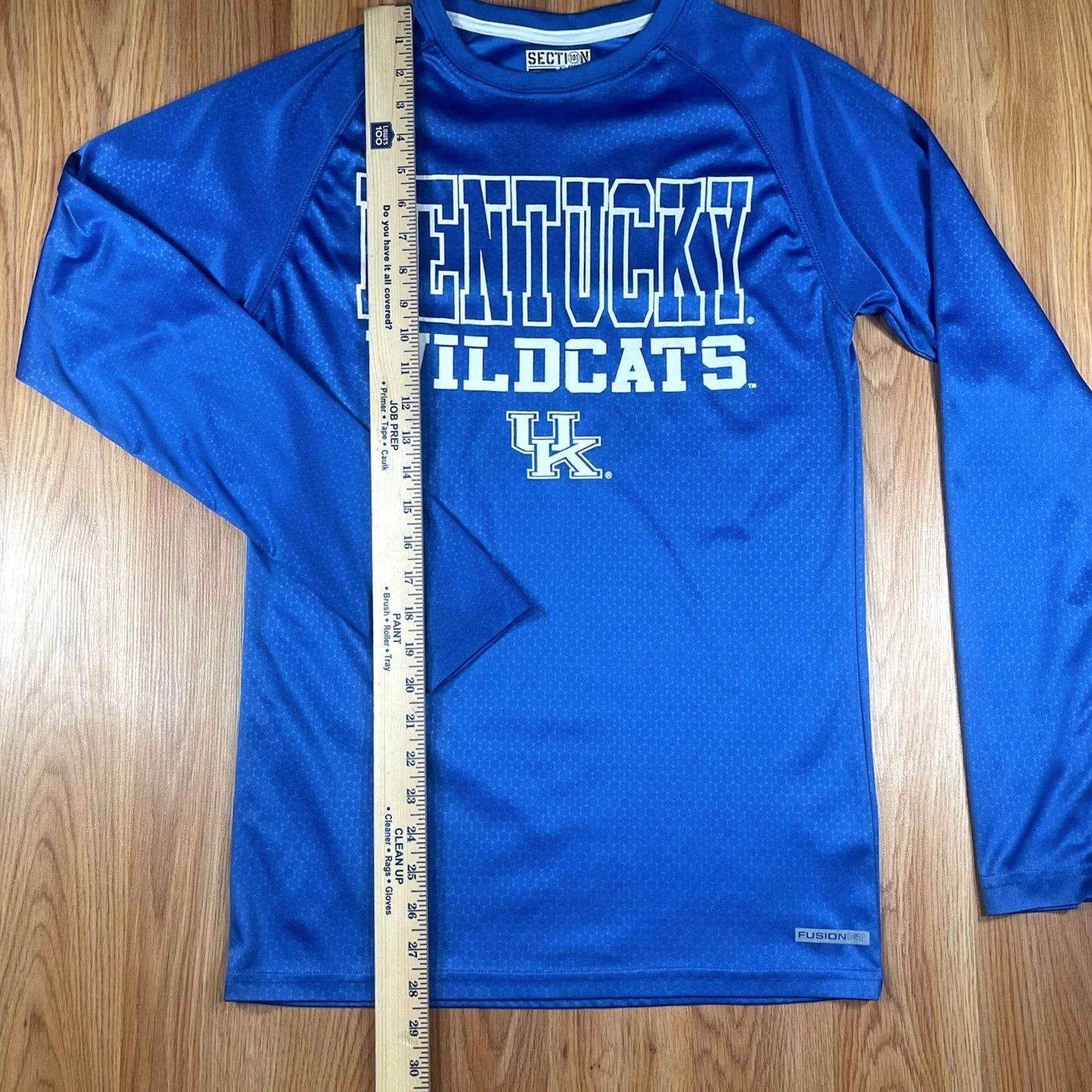 Vintage Section 101 KA Knights Apparel Shirt Mens S Blue Long Sleeve Kentucky Wildcats Size US S / EU 44-46 / 1 - 2 Thumbnail