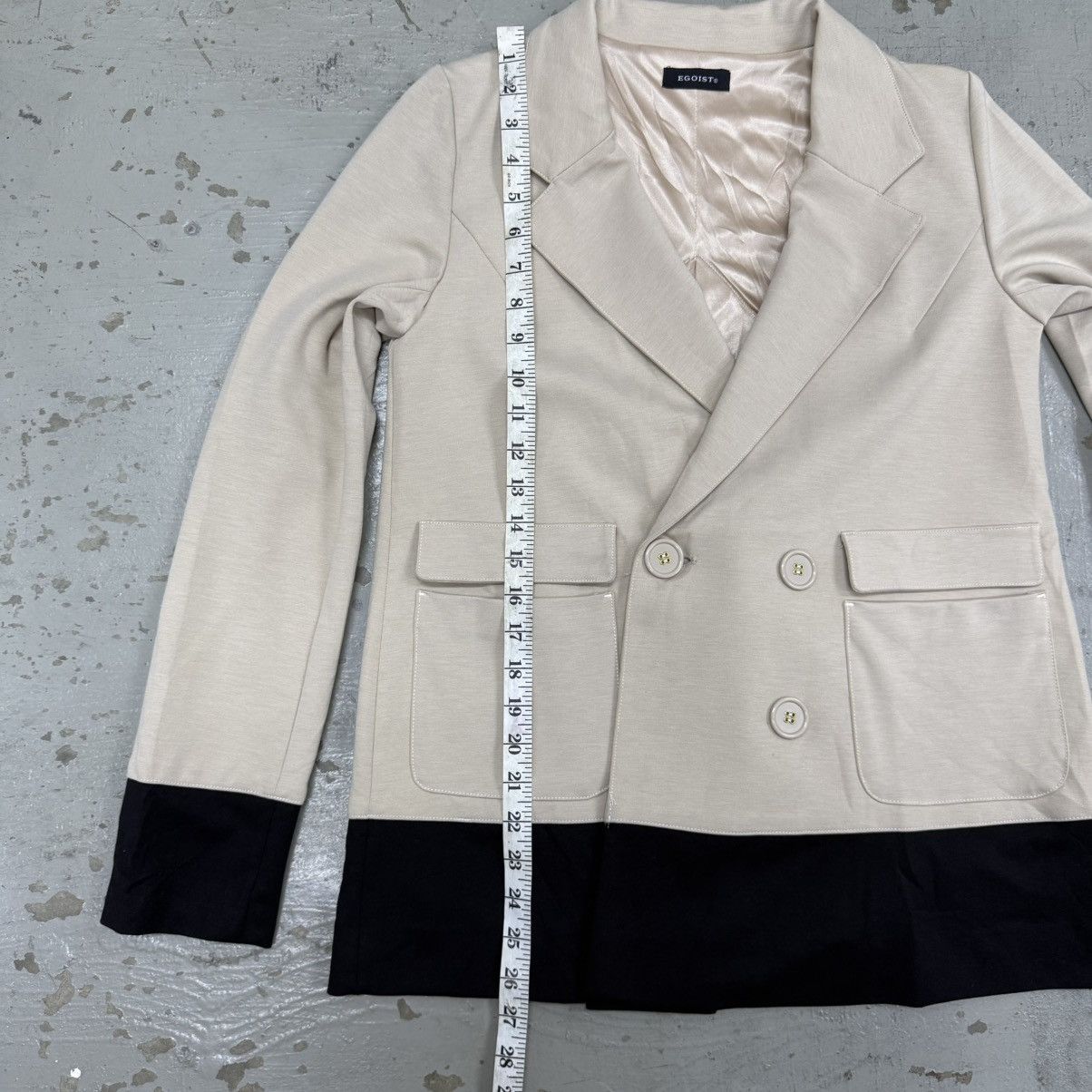 If Six Was Nine Egoist Japan Two Tone Blazer Punk Size US M / EU 48-50 / 2 - 6 Thumbnail