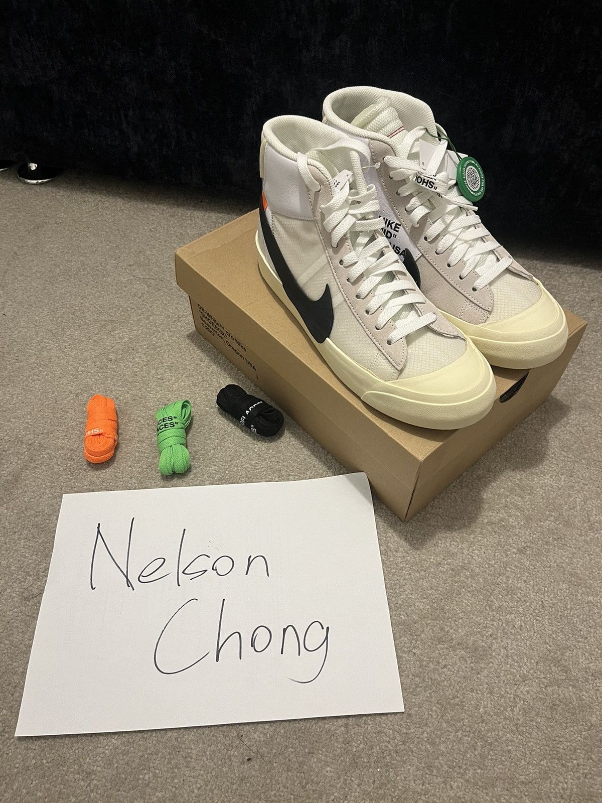 Nike × Off-White Nike Off-White Blazer “The Ten” Size US 9.5 / EU 42-43 - 1 Thumbnail