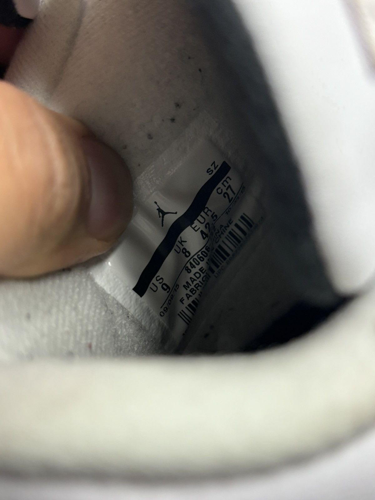 Jordan Brand Air Jordan 4 Retro OG 2016 White Cement 2016 Size US 9 / EU 42 - 6 Thumbnail