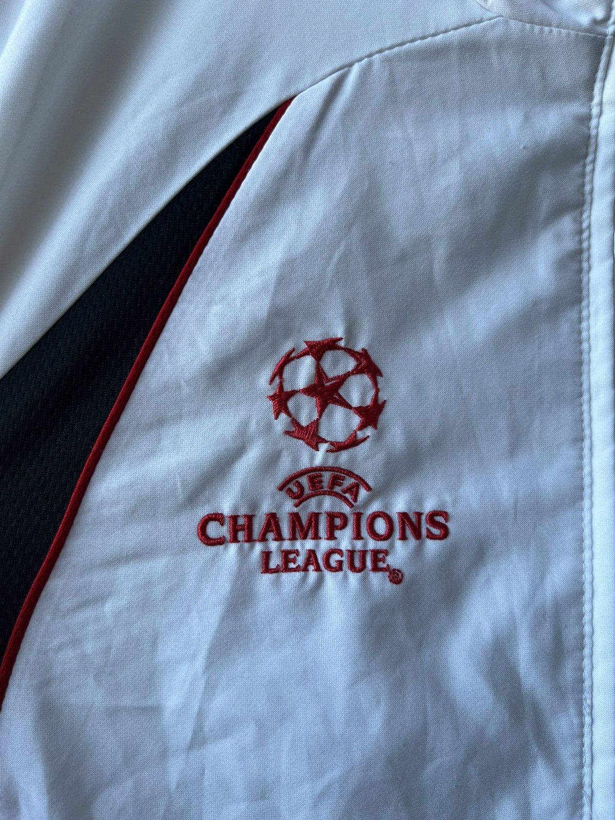 Adidas 2007 LIVERPOOL FC CHAMPIONS LEAGUE SOCCER FOOTBALL JACKET L Size US L / EU 52-54 / 3 - 6 Thumbnail