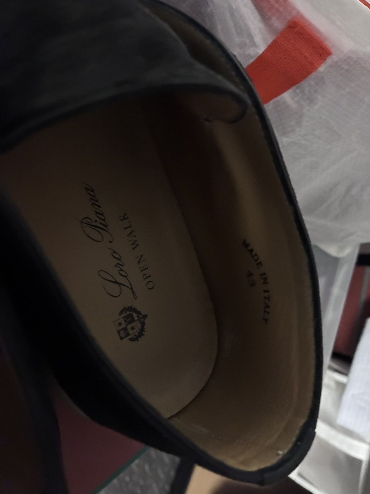 Loro Piana Loro Piana black caviar open walks uk 9 eu 43 Size US 10 / EU 43 - 6 Thumbnail