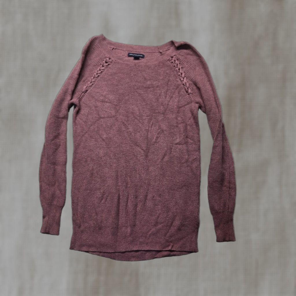 American Eagle Outfitters American Eagle Women's Pink Long Sleeve Sweater XS Extra Small Pullover Size XS / US 0-2 / IT 36-38 - 1 Thumbnail