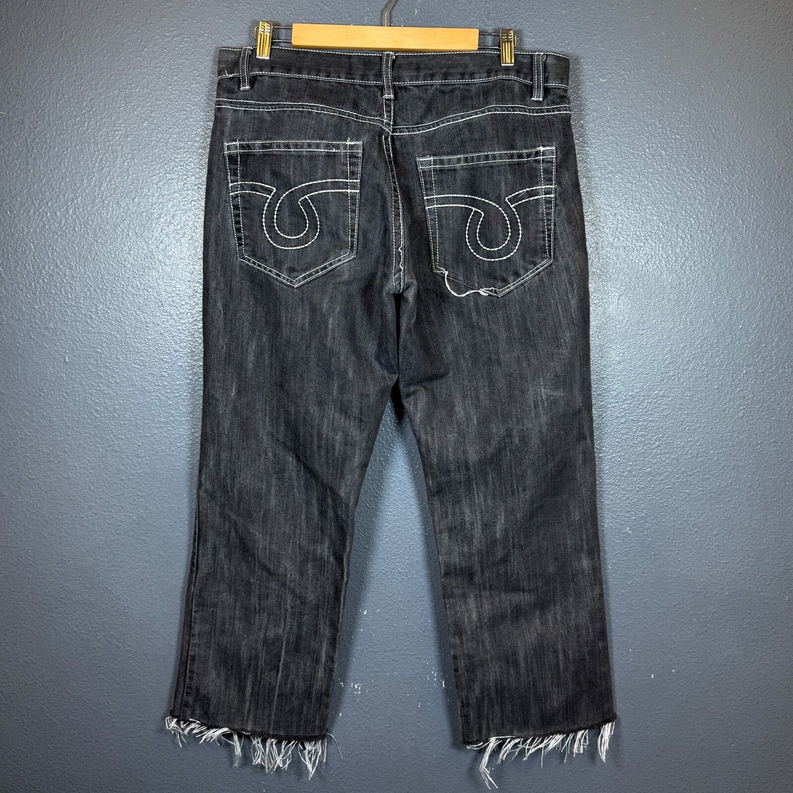 Avirex Avirex 36/34 men’s dark grey Y2K baggy vintage denim jeans Size US 36 / EU 52 - 1 Thumbnail
