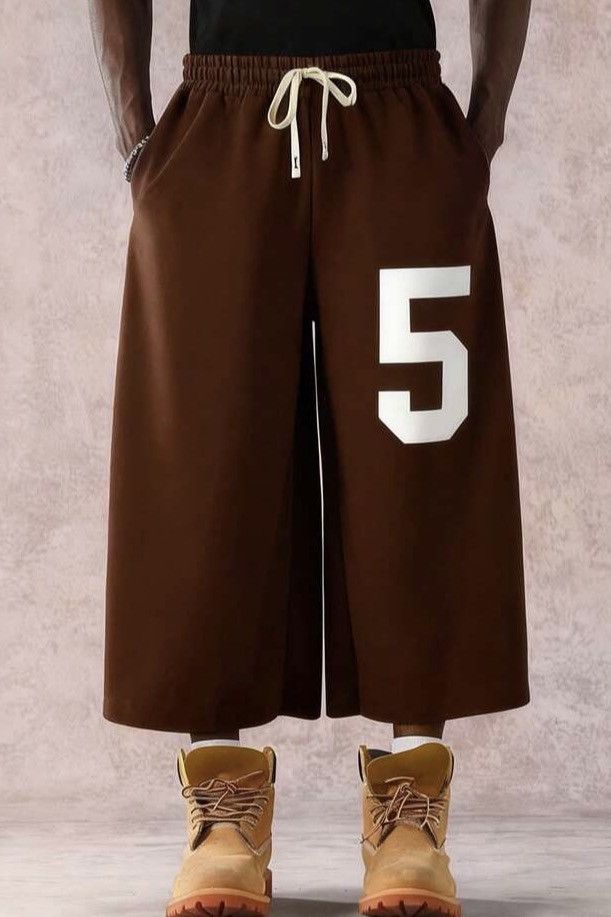 Other Cropped Wide-Leg Sweatpants Size US 34 / EU 50 - 4 Thumbnail
