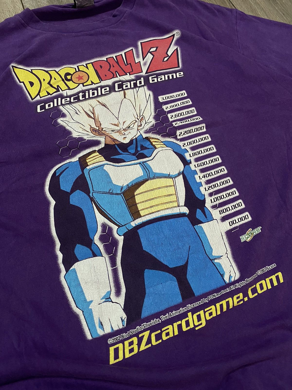 Vintage Vintage T-Shirt Dragonball Z Collectible Card Game 2002 Rare Size US XL / EU 56 / 4 - 3 Thumbnail