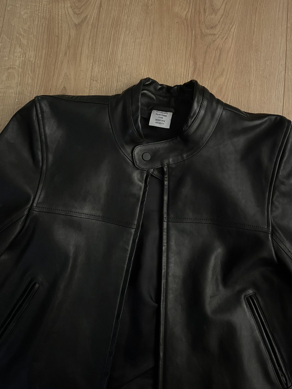 Vetements Vetements Fall 14 Boxy Leather Jacket Rare Size US S / EU 44-46 / 1 - 3 Thumbnail