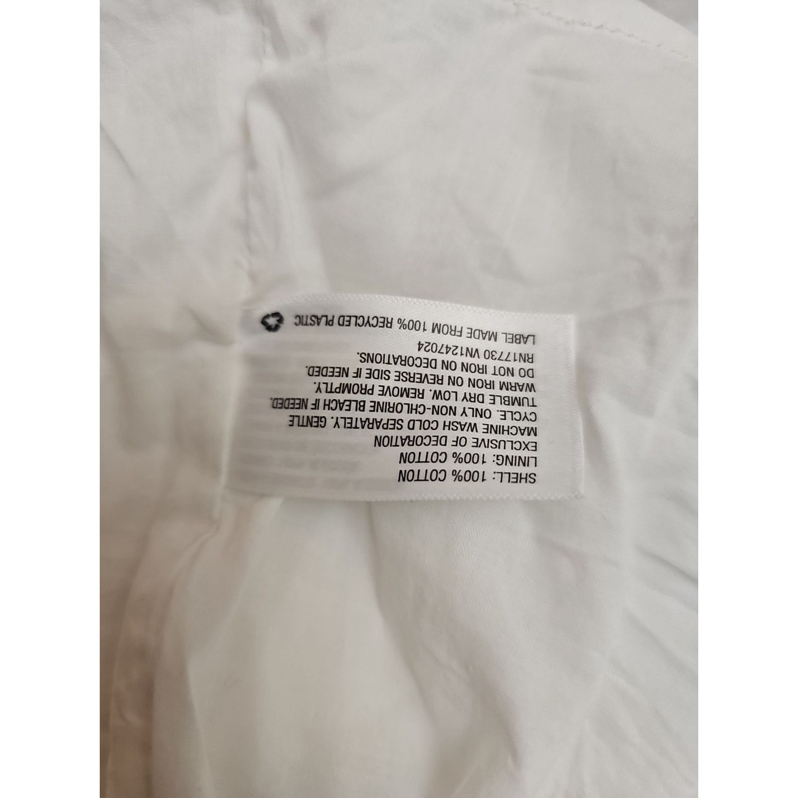 Lisa Marie Fernandez Lisa Marie Fernandez Minimalist Ric Rac Bohemian White Dress Size M / US 6-8 / IT 42-44 - 10 Thumbnail
