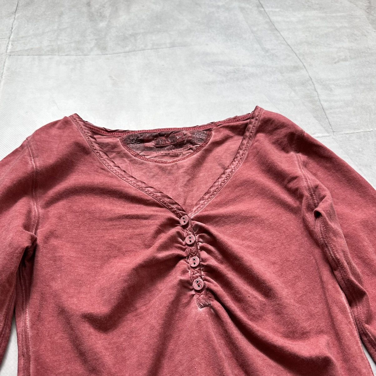 Hysteric Glamour × Undercover Cute Button Long Sleeve T Shirt Sarah Pacini Vibe Size XS / US 0-2 / IT 36-38 - 6 Thumbnail