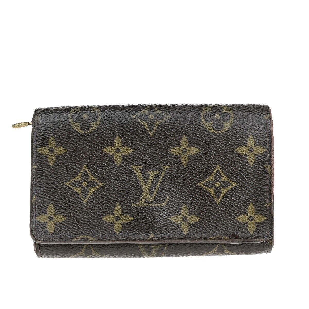 Louis Vuitton Trésor Brown Canvas Wallet (Pre-Owned) Size ONE SIZE - 1 Thumbnail