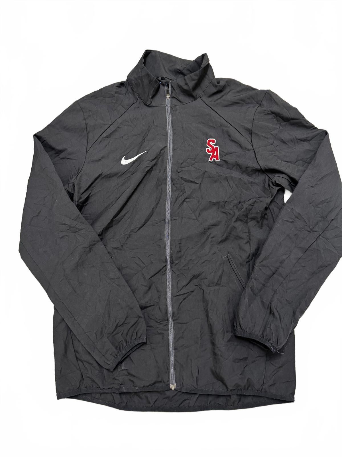 Nike Nike Dri-FIT Black Sports Jacket with Logo Size US S / EU 44-46 / 1 - 1 Thumbnail
