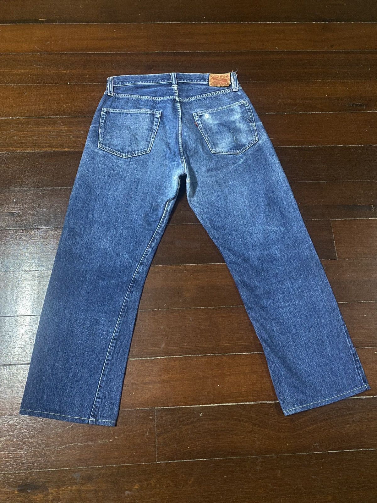 Sugar Cane Vintage Sugar cane 1947 v stich hidden rivet distressed Size US 33 - 8 Thumbnail