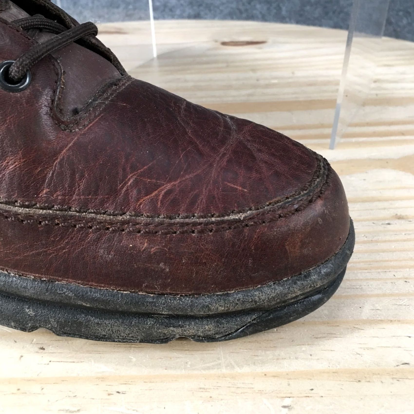 Rockport Rockport Eureka Shoes Mens 12 Walking Sneakers Leather Brown Casual Sneakers Leather Brown Rockport Eureka Mens 12 Size US L / EU 52-54 / 3 - 6 Thumbnail