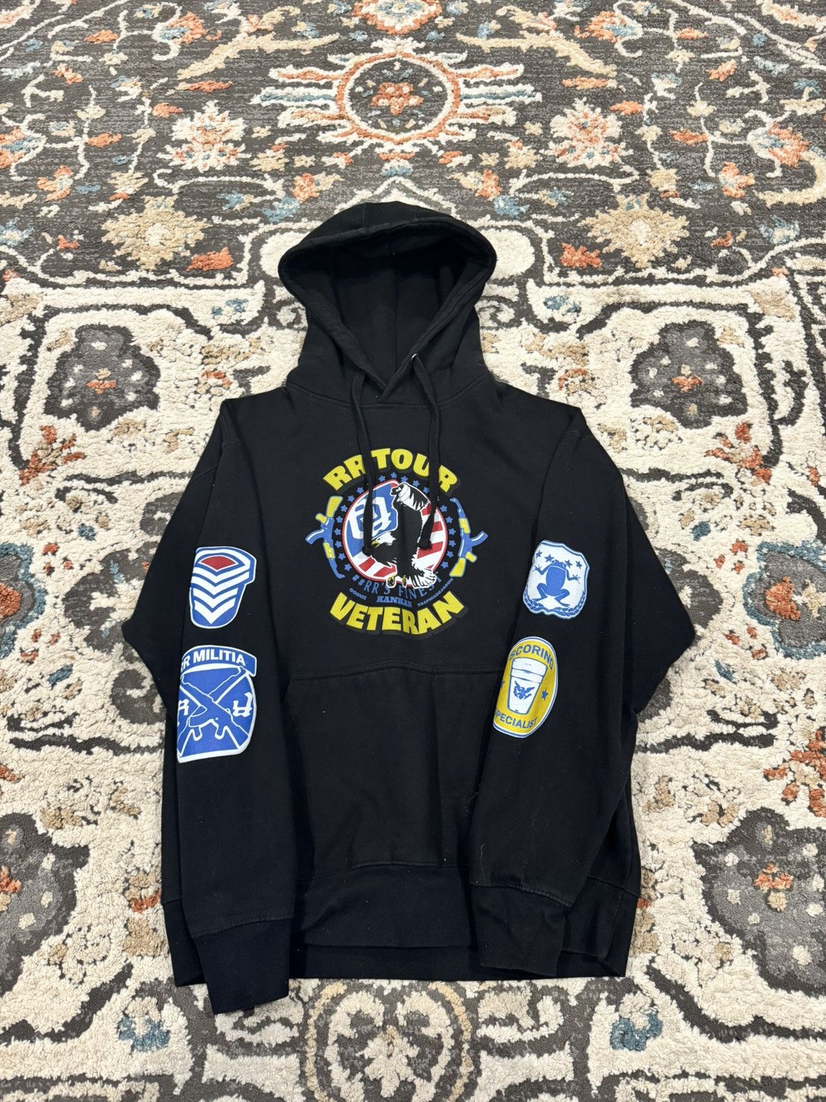 Japanese Brand Kankan RR Tour Veteran Hoodie Size US L / EU 52-54 / 3 - 1 Thumbnail