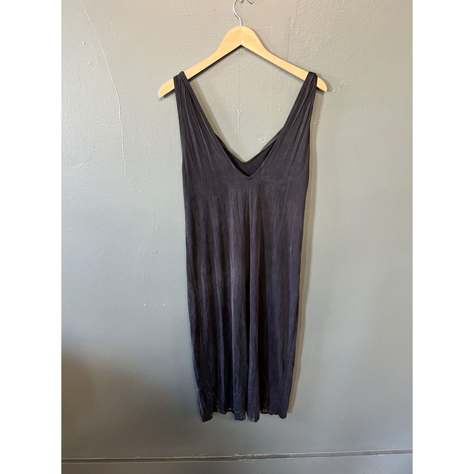 Other Stockholm Atelier & Other Stories Womens Sleeveless Shirt Dress Long Black 6 Shirt Dress Womens Size M / US 6-8 / IT 42-44 - 2 Thumbnail