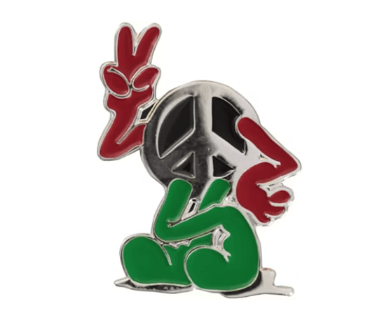 Supreme Supreme Peace Pin Silver SS21 Size ONE SIZE - 1 Thumbnail