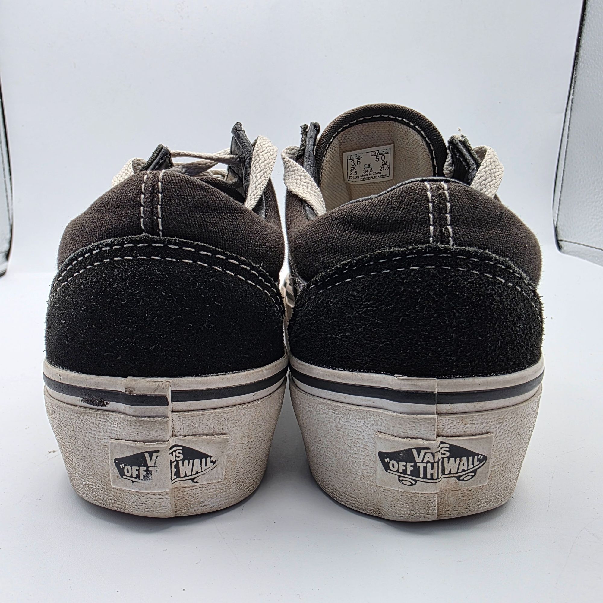Vans Vans Old Skool Platforms Womens Size 5 Black White Shoes Wal Size US 5 / IT 35 - 5 Thumbnail