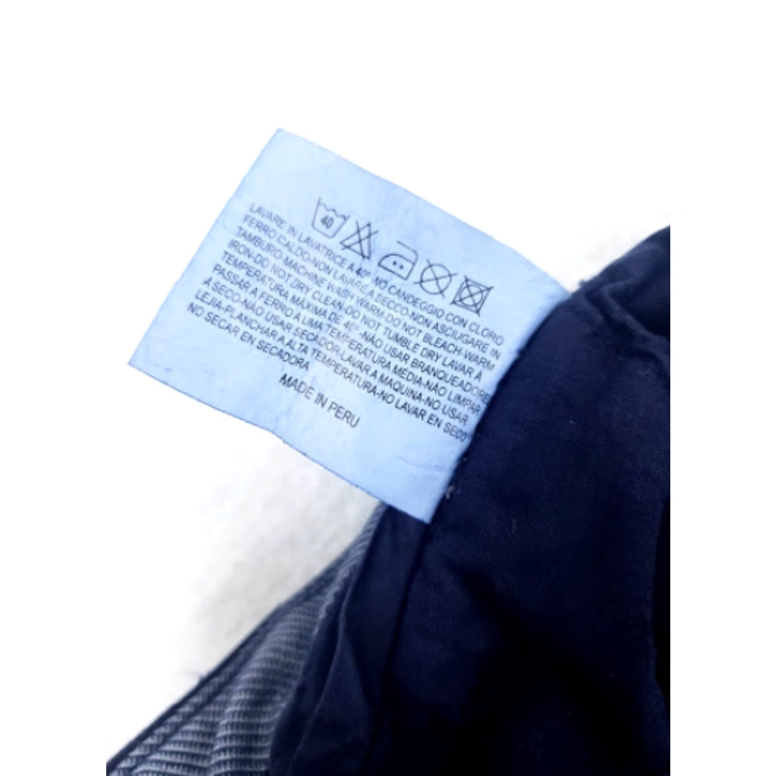 Vintage Dartmoor Men's 38 Chino Flat Front Cotton Pants Navy Blue Adult Size US 38 / EU 54 - 8 Thumbnail