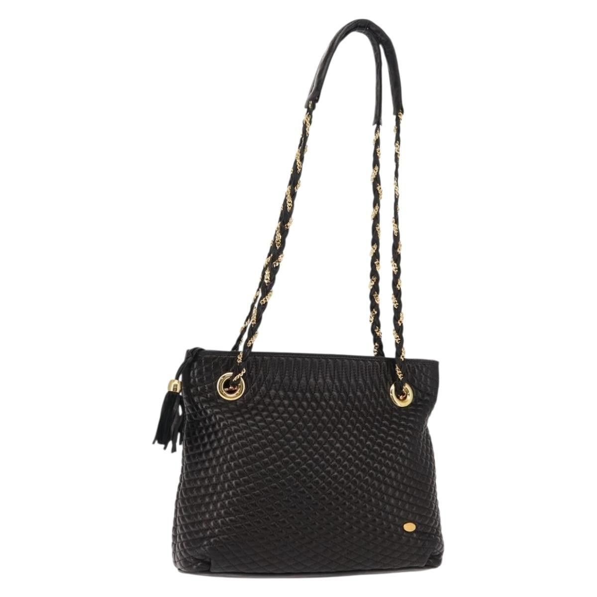 Bally Bally Vintage Chain Quilted Leather Size ONE SIZE - 1 Thumbnail