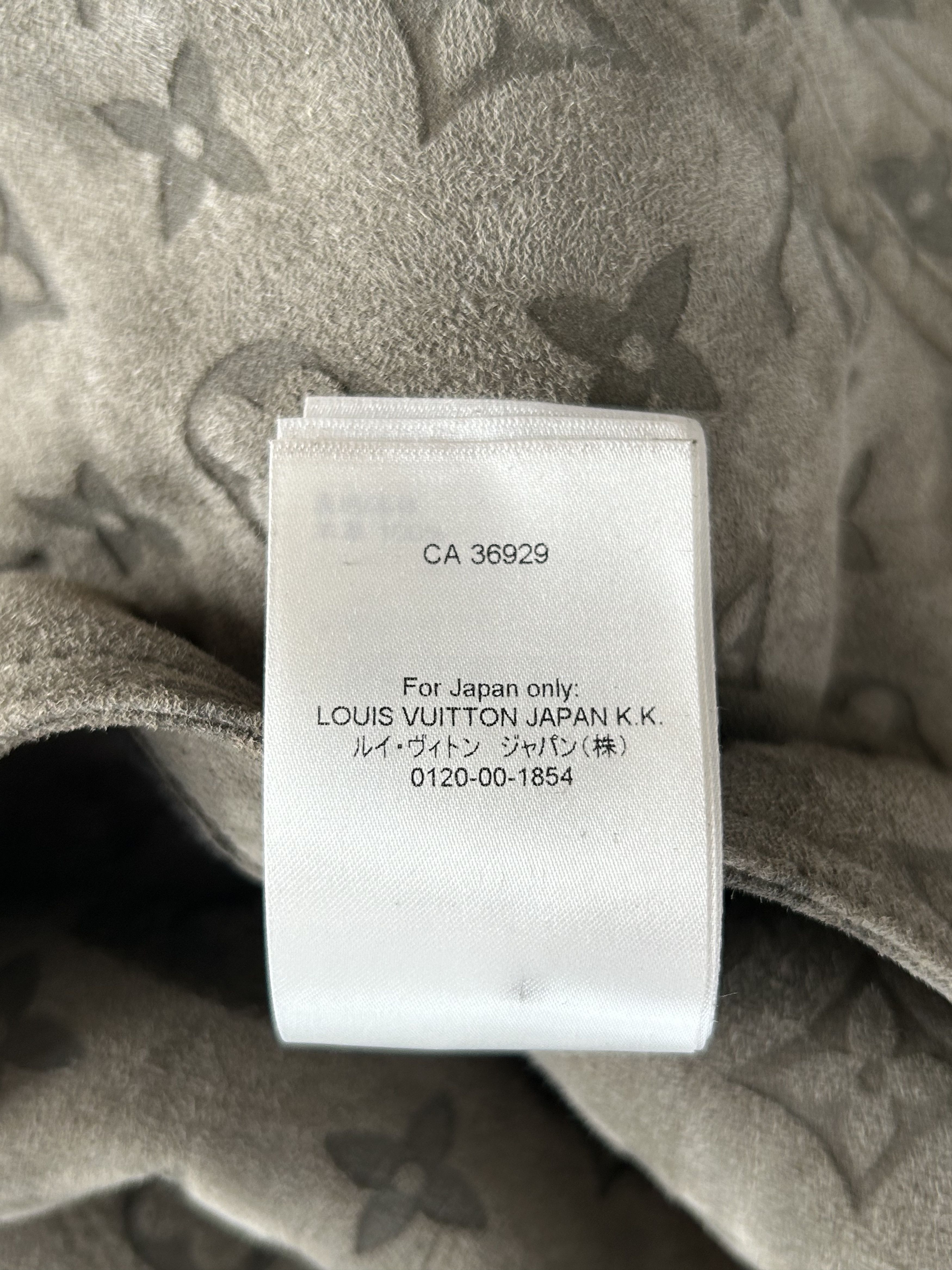 Louis Vuitton Louis Vuitton Olive Monogram Shearling Jacket Size US XL / EU 56 / 4 - 7 Thumbnail