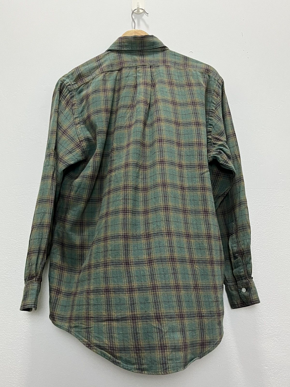 Polo Ralph Lauren Vintage Polo Ralph Lauren Plaid Flannel Shirt Size US M / EU 48-50 / 2 - 13 Thumbnail