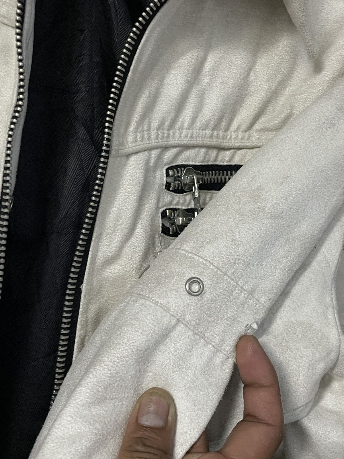 If Six Was Nine 2000’s Roushatte - Vkei Style Riders Jacket Size US M / EU 48-50 / 2 - 20 Thumbnail