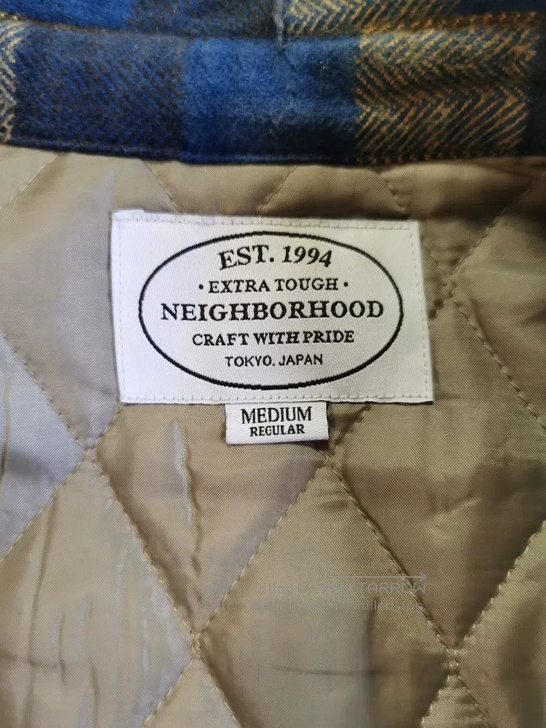 Neighborhood Neighborhood Flannel Shirt with Fleece Lining Size M Size US M / EU 48-50 / 2 - 6 Thumbnail