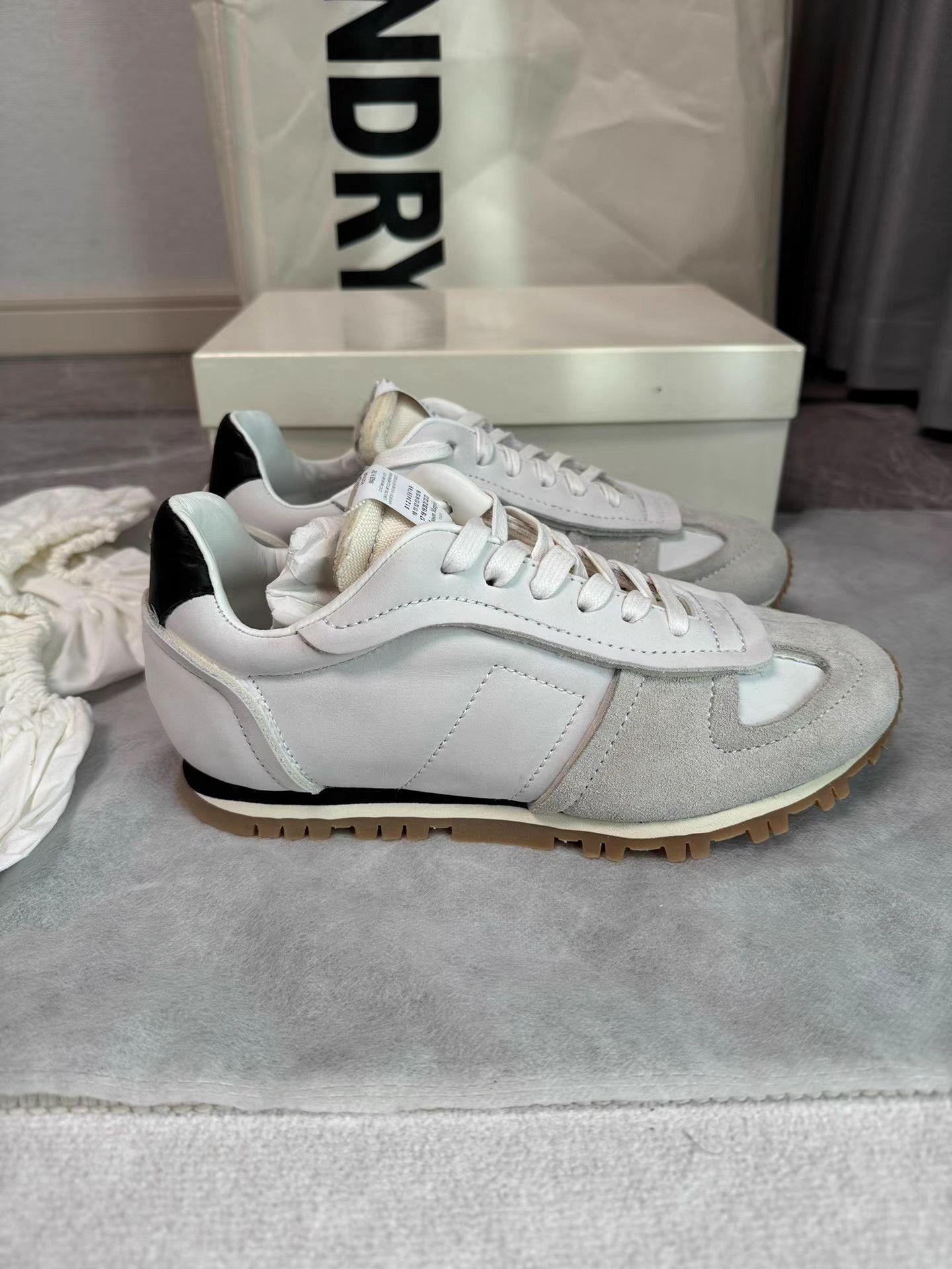Maison Margiela Maison Margiela Deconstructed German Trainer Sneakers K6 Size US 8 / IT 38 - 3 Thumbnail