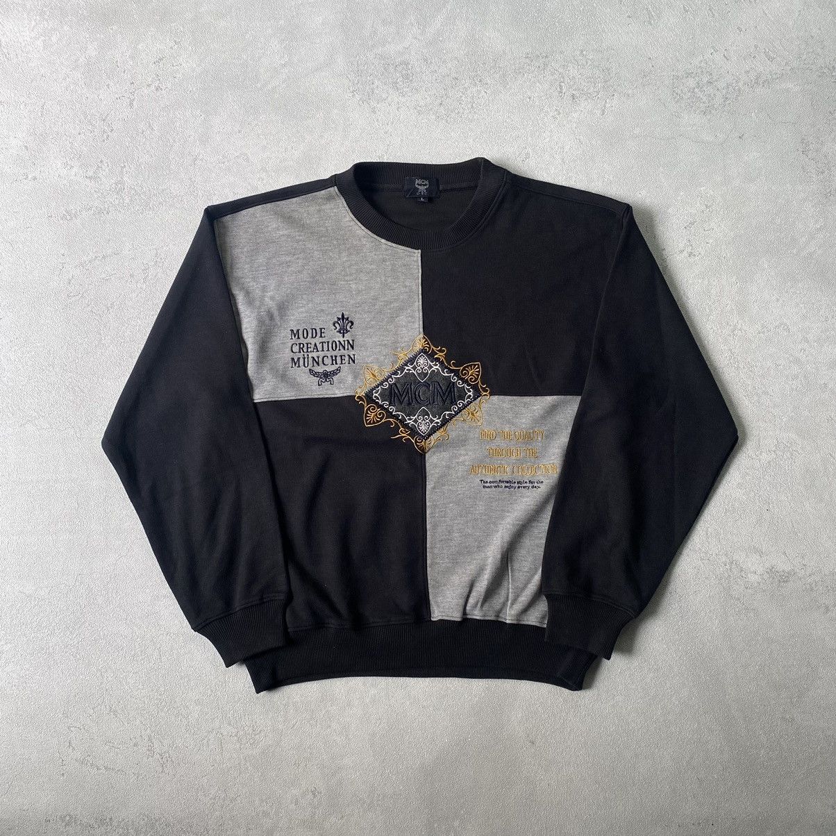 MCM × Vintage vintage MCM Embroidery sweatshirt Size US L / EU 52-54 / 3 - 1 Thumbnail