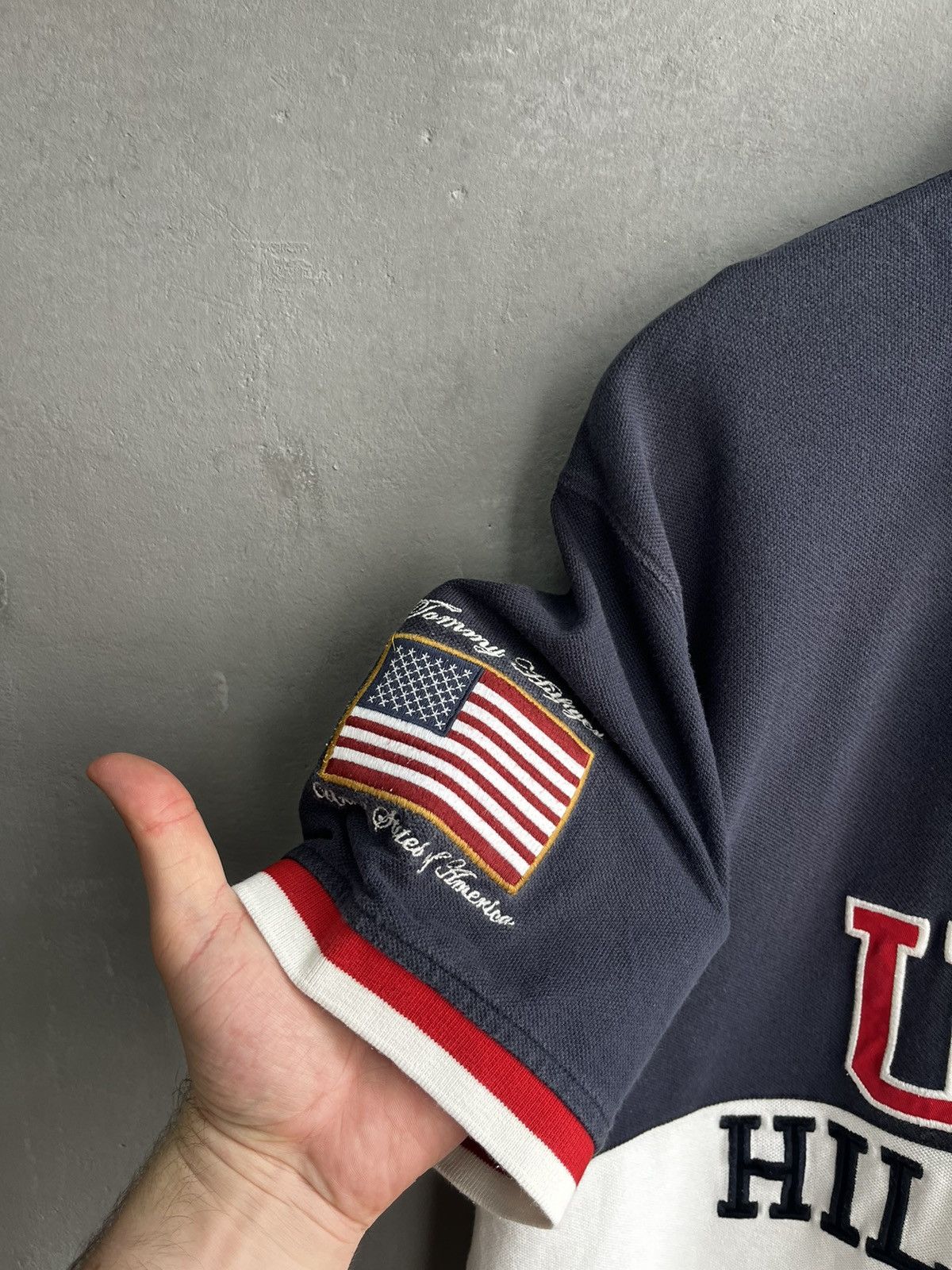 Tommy Hilfiger × Vintage Tommy Hilfiger polo USA vintage Size US L / EU 52-54 / 3 - 8 Thumbnail