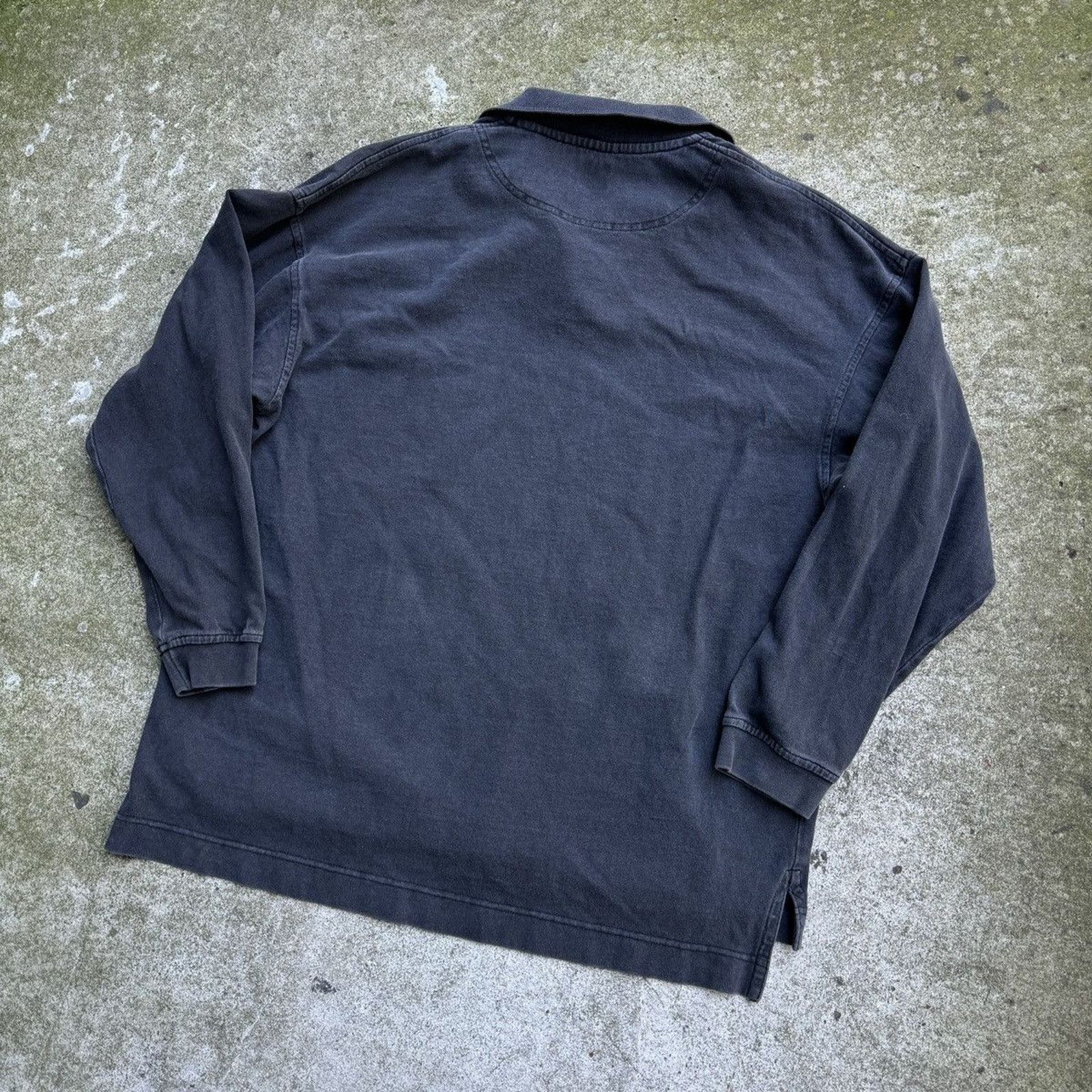 Gap Vintage Gap Oversized Faded Black Heavy Cotton Shirt Size US M / EU 48-50 / 2 - 9 Thumbnail