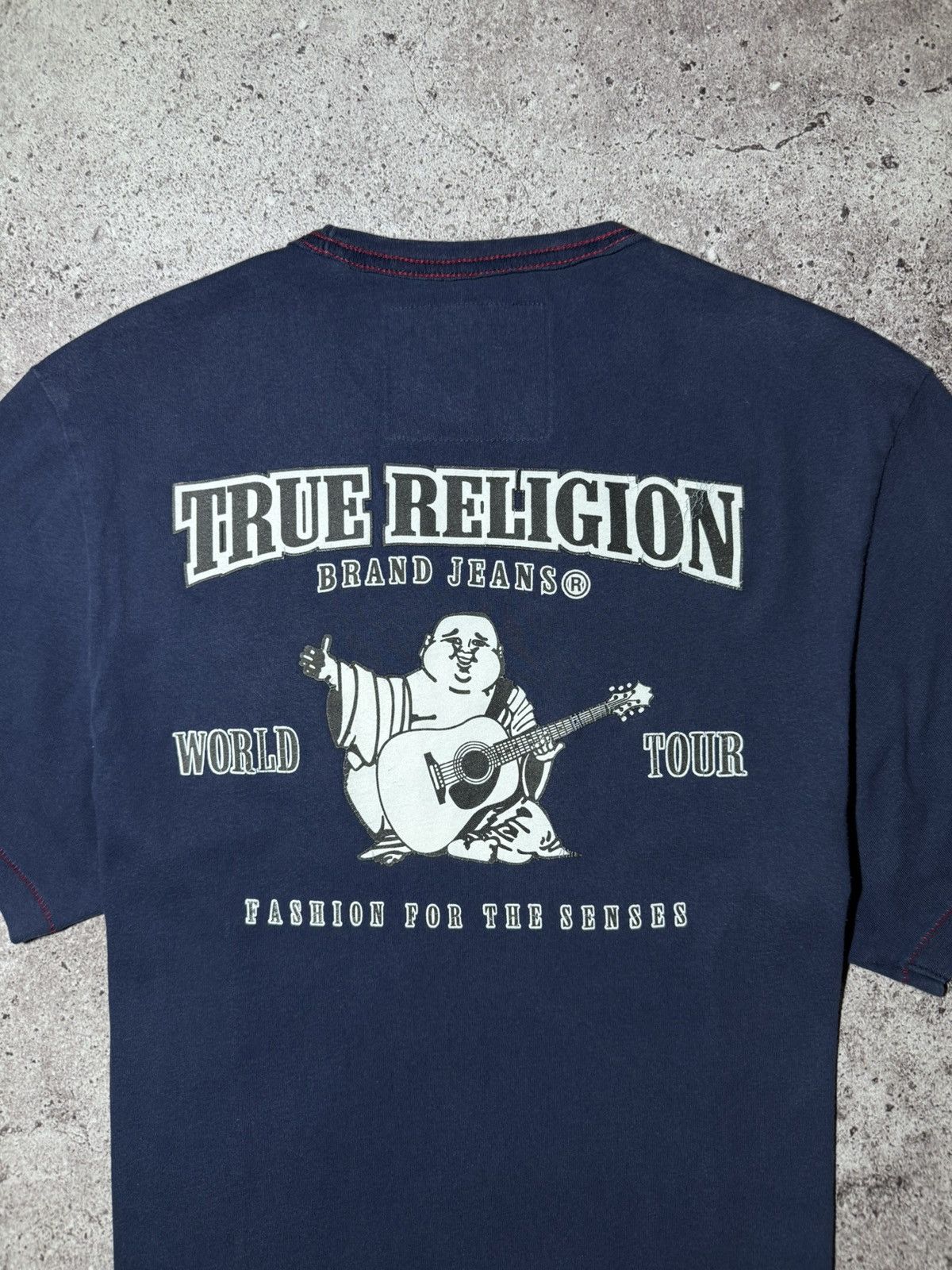 Japanese Brand × True Religion × Vintage True Religion Vintage Japanese Streetwear big logo T-shirt Size US L / EU 52-54 / 3 - 2 Thumbnail