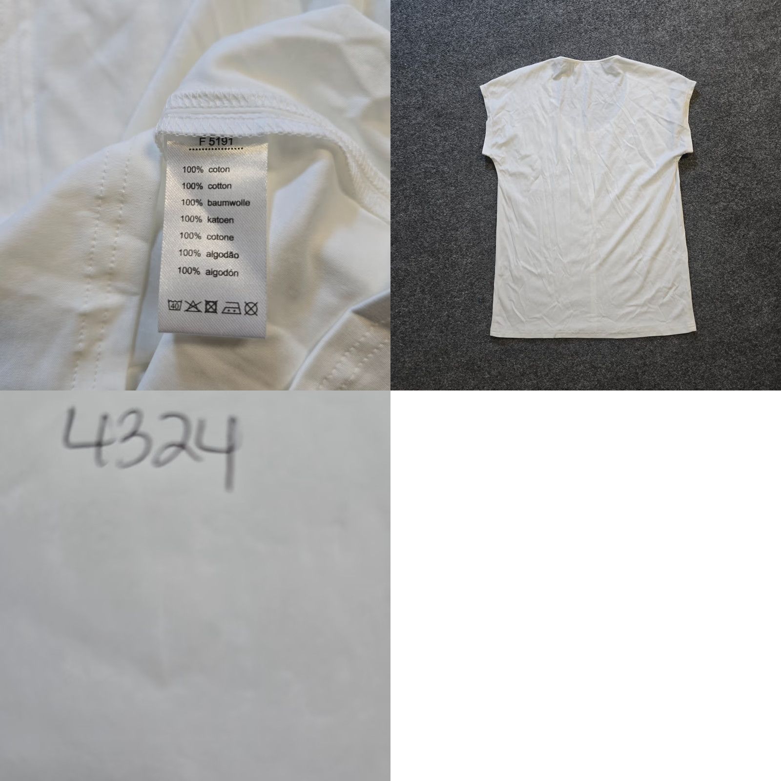 Lacoste Lacoste Top Women Size 36 White Short Sleeve Lightweight Classic Capsule Minimal Size XS / US 0-2 / IT 36-38 - 8 Thumbnail