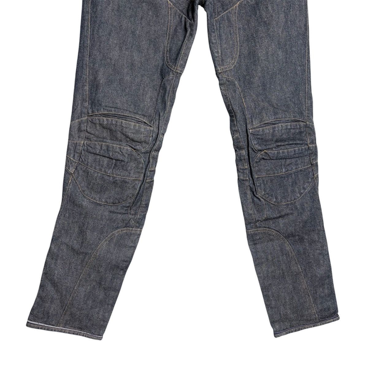 SHINICHIRO ARAKAWA Shinichiro Arakawa Biker Denim Pants Size US 34 / EU 50 - 3 Thumbnail