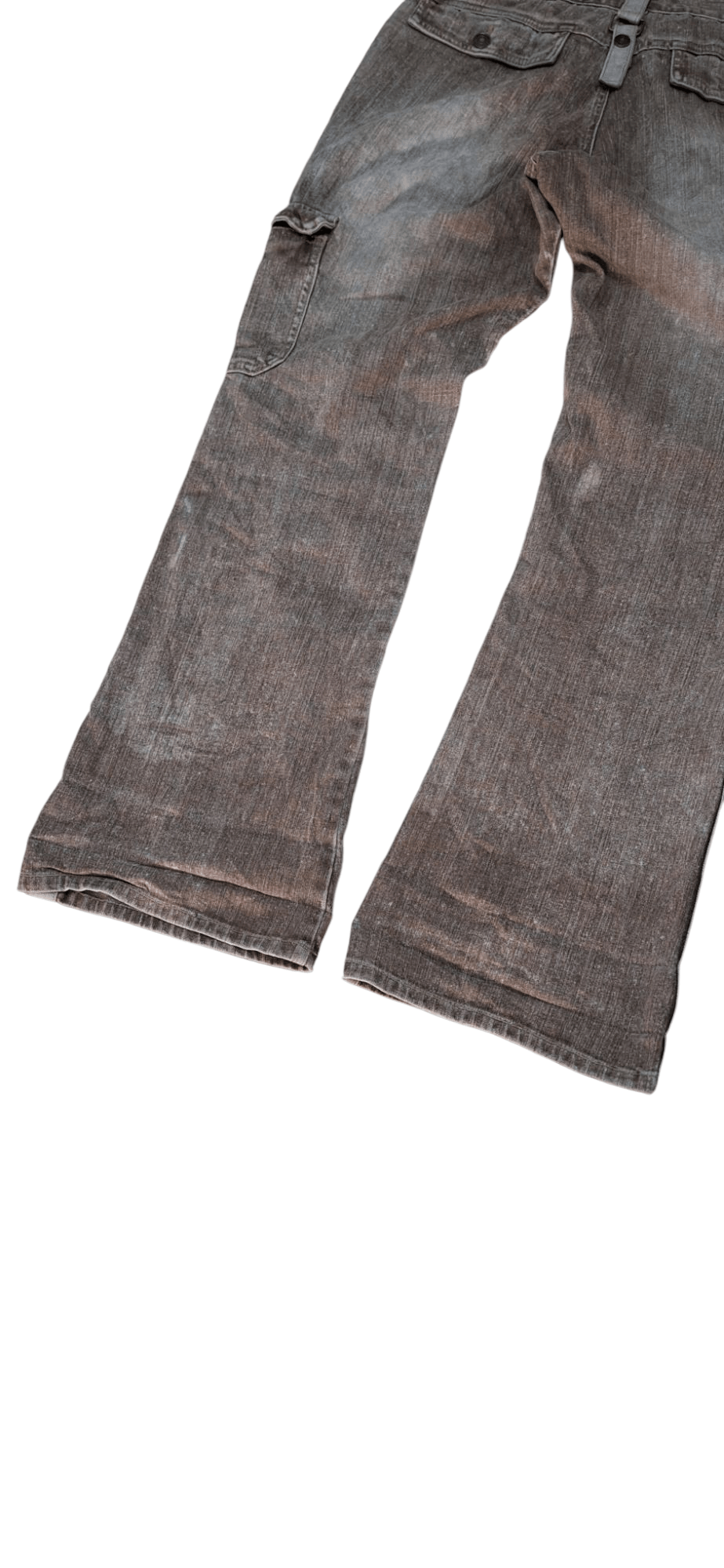 If Six Was Nine Japanese Brand Oririns Cargo Six Pockets Flared Denim Size US 32 / EU 48 - 10 Thumbnail