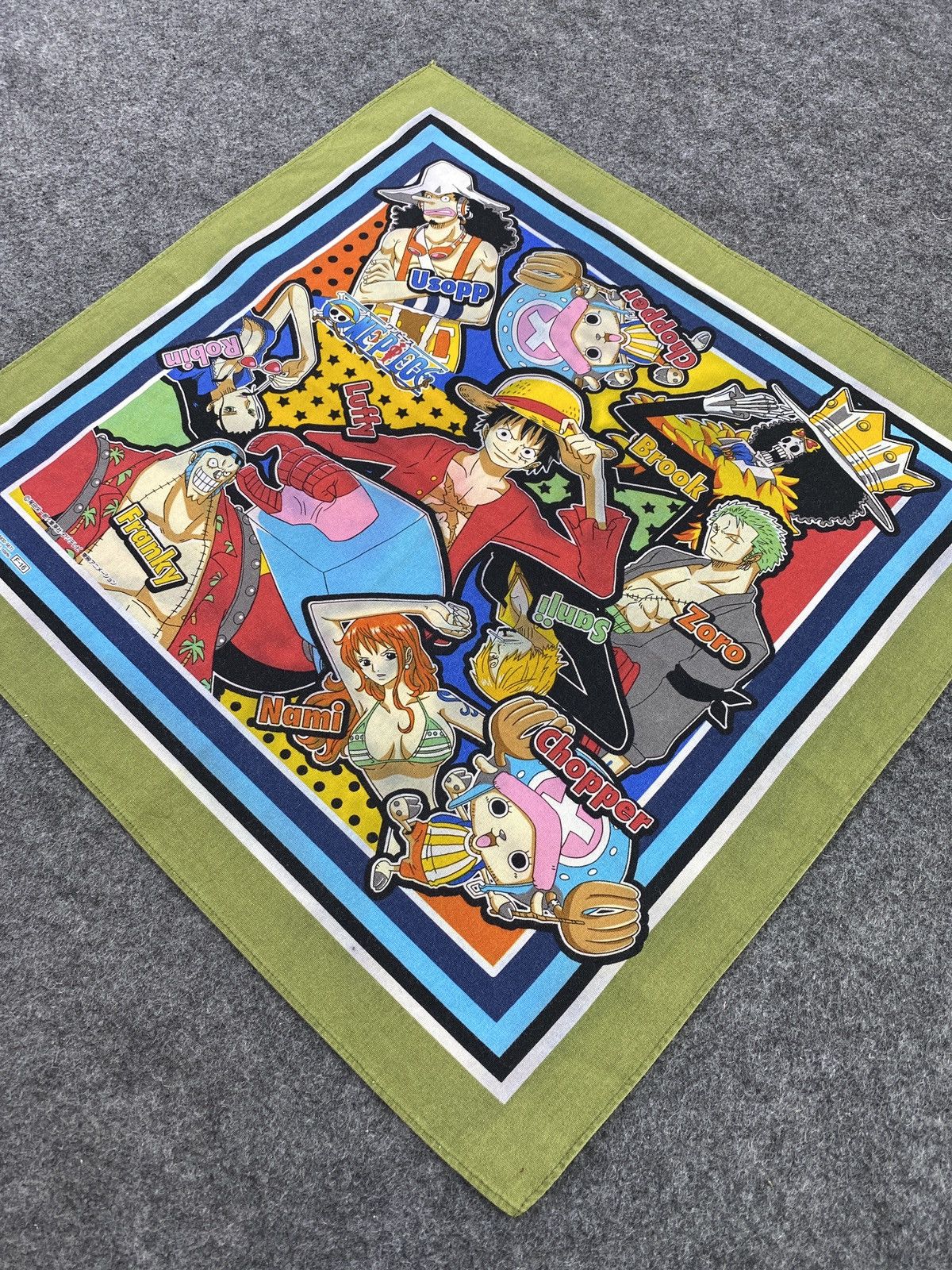 Anime × Japanese Brand × One Piece One Piece Scarf / Handkerchief / Bandana / Headscarf-B257 Size ONE SIZE - 4 Thumbnail