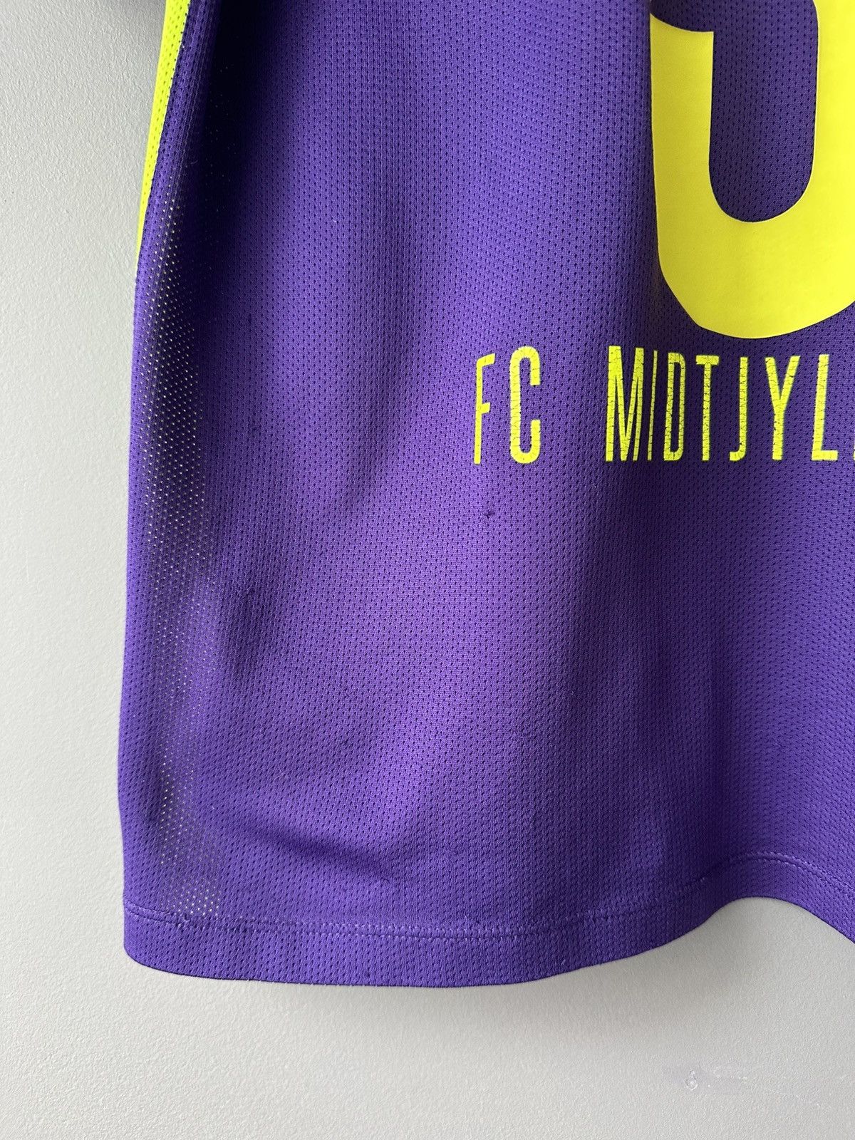 Nike 2016 Nike Midtjylland Away #3 Tim Sparv jersey shirt Size US S / EU 44-46 / 1 - 11 Thumbnail