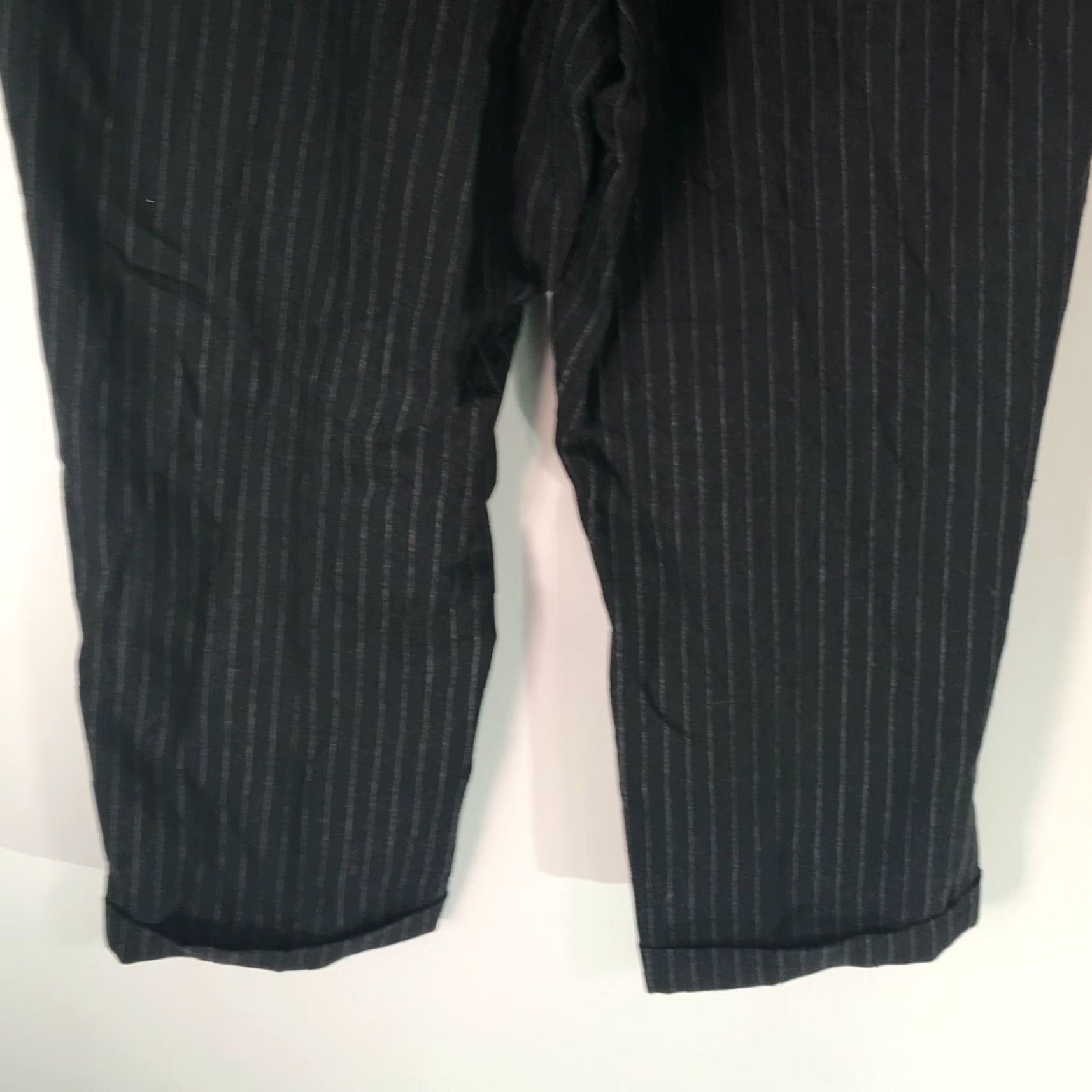 Ralph Lauren VINTAGE Lauren Ralph Lauren Wool Blend Striped Dress Pants Mens Size 38 Black Gray 38X27 Size US 38 / EU 54 - 4 Thumbnail