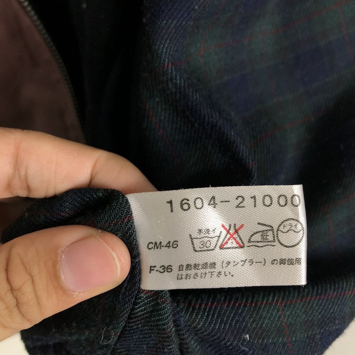 Japanese Brand 🔥90’s Vintage Bomber Jacket Crocodile Blanket Lining Tartan Size US L / EU 52-54 / 3 - 15 Thumbnail
