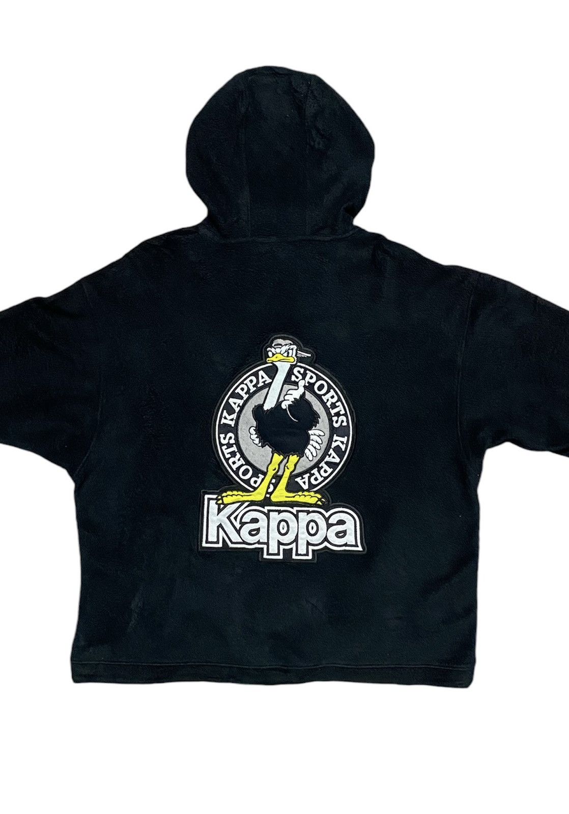 Japanese Brand × Kappa × Vintage Vintage kappa sports anorak fleece jacket big logos Size US L / EU 52-54 / 3 - 1 Thumbnail