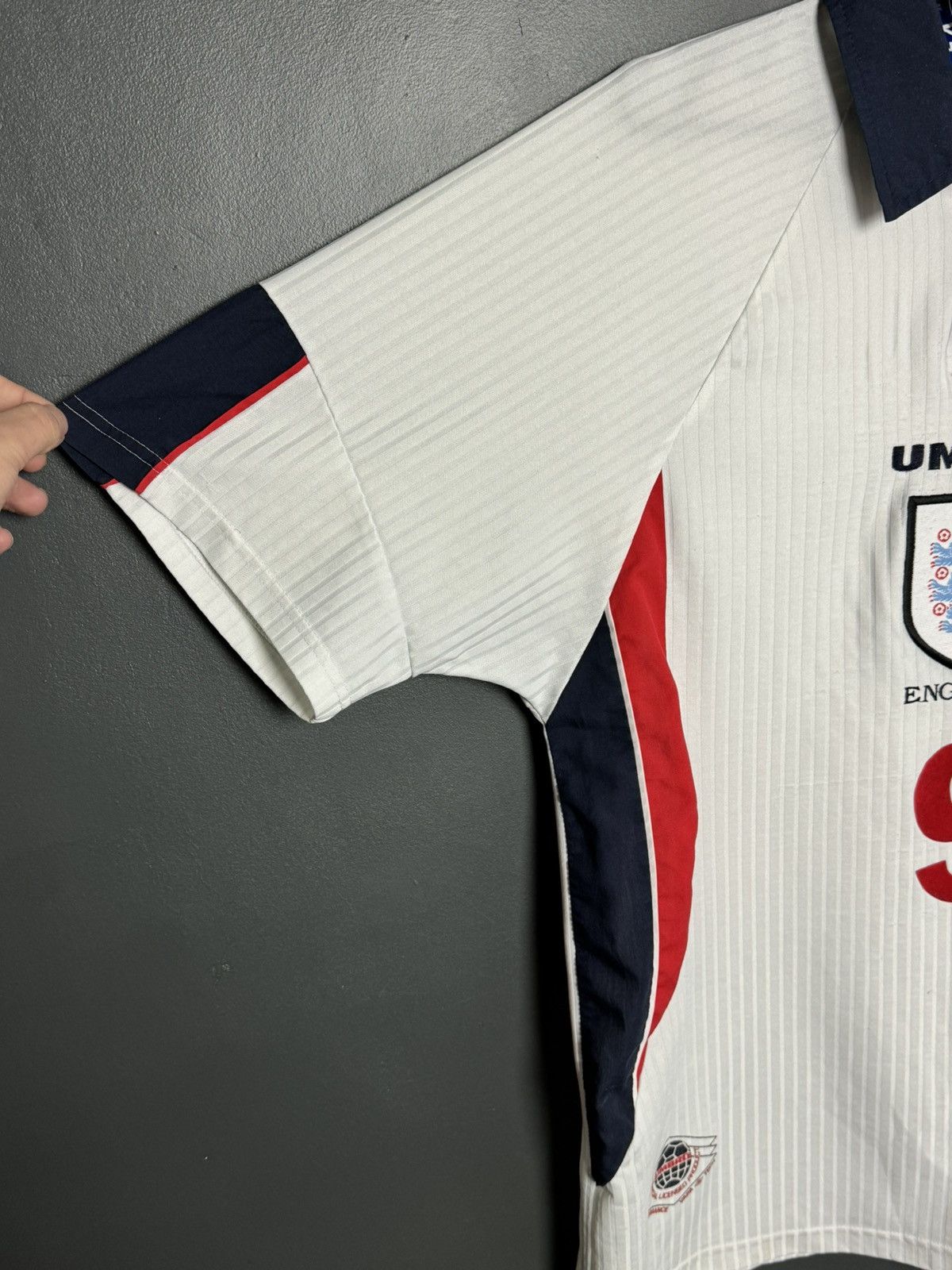 Umbro England National Team 97/99 Home Shearer Football Jersey Size US L / EU 52-54 / 3 - 6 Thumbnail