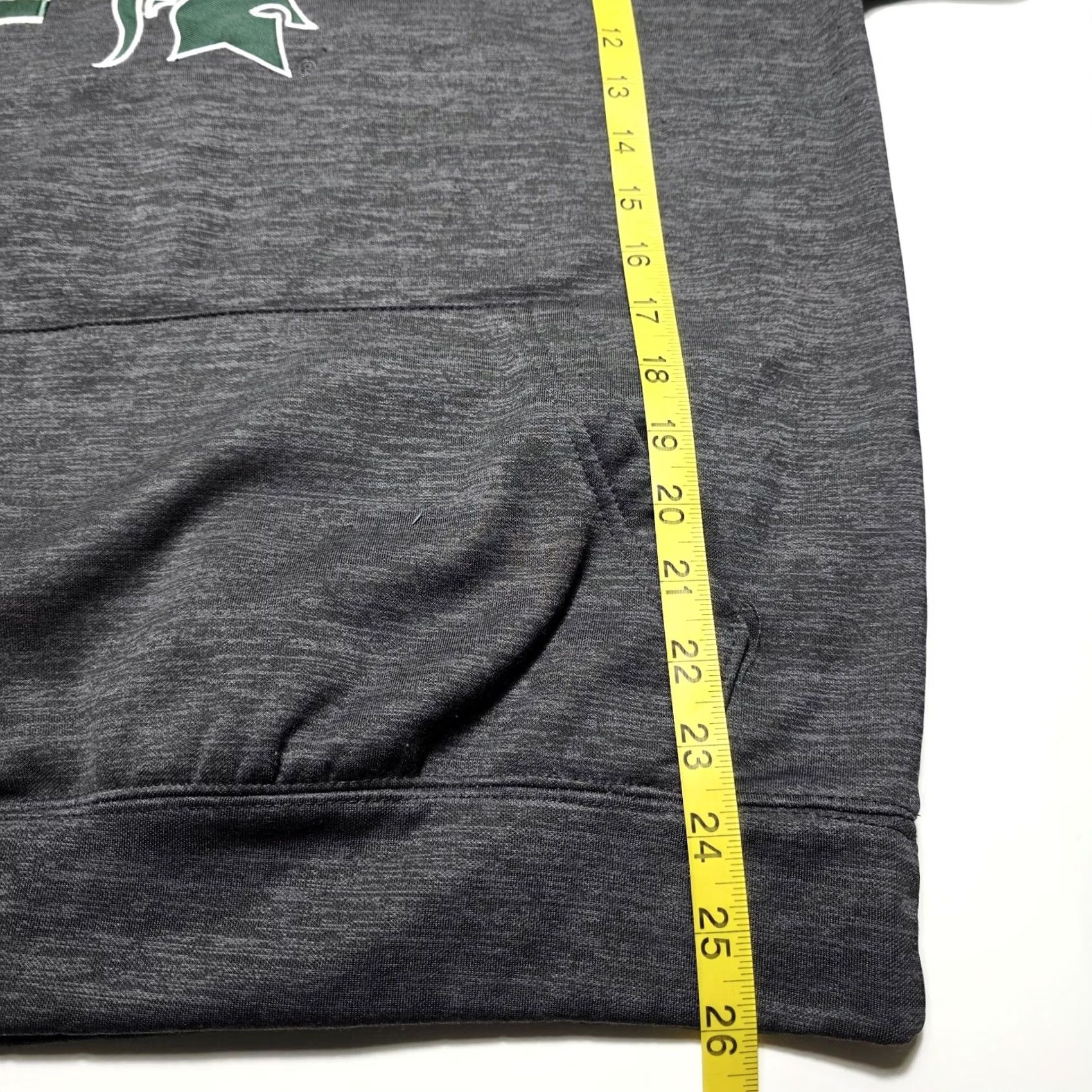 Vintage Colosseum Athletics Michigan State Spartans Men's Performance Hoodie Small Gray Long Sleeve Size US S / EU 44-46 / 1 - 7 Thumbnail