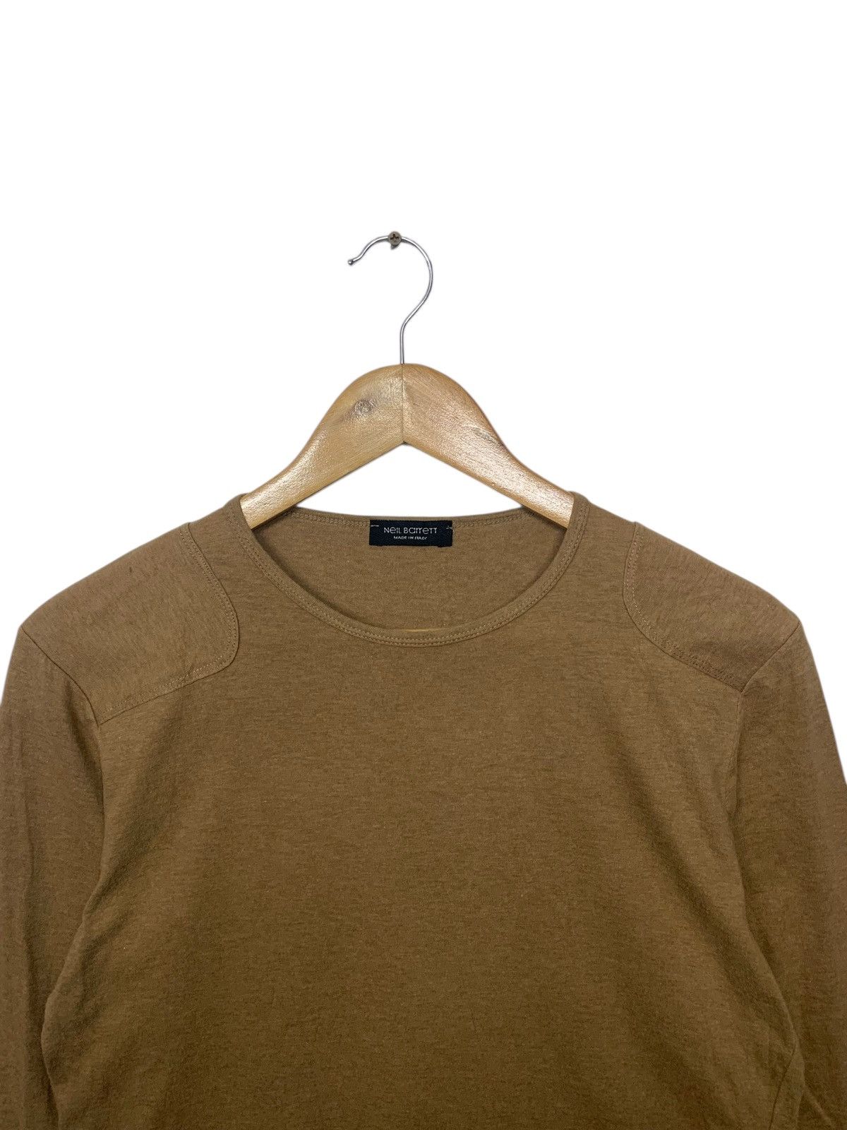 Neil Barrett Neil Barret Longsleeve Plain T Shirt Made in Italy Size US S / EU 44-46 / 1 - 4 Thumbnail
