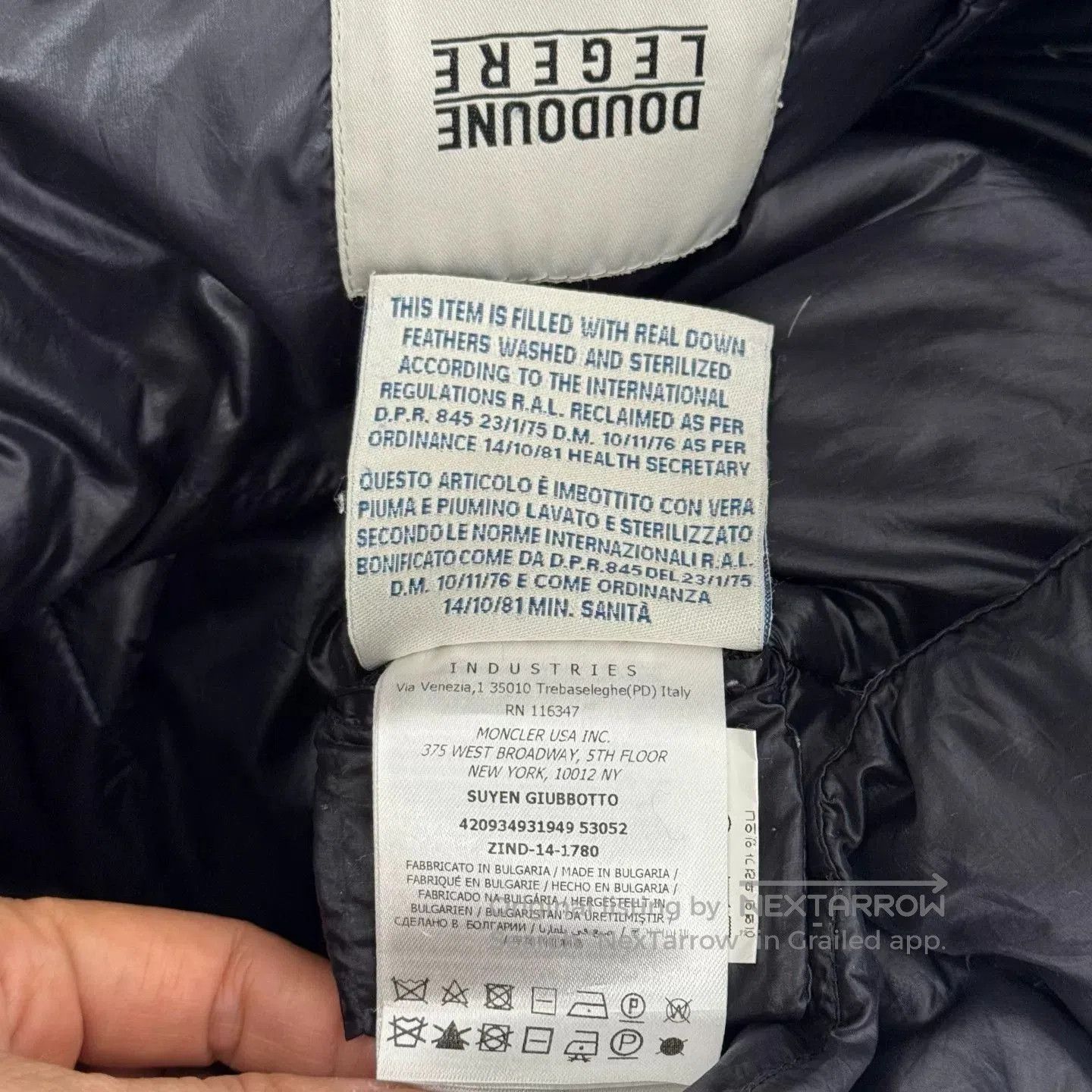 Moncler Moncler Suyen Black Down Jacket. Size XS / US 0-2 / IT 36-38 - 4 Thumbnail